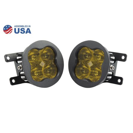 DIODE DYNAMICS WORKLIGHT SS3 SPORT TYPE A KIT YELLOW SAE FOG DD6179